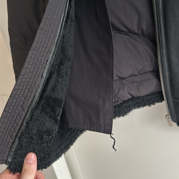 The Kooples Black Bomber Jacket - MEDIUM - Picture 15 of 15